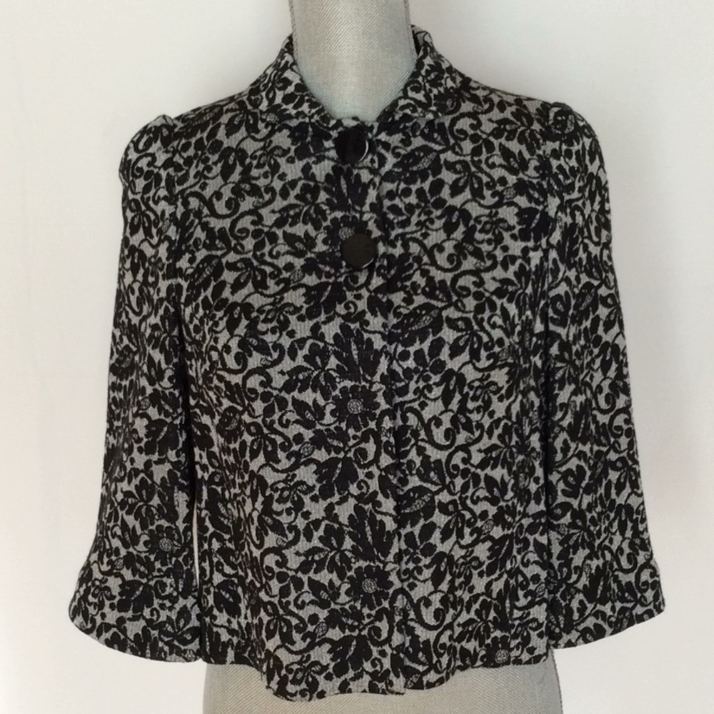 DVF DIANE VON FURSTENBERG Cropped Jacket in Size 8